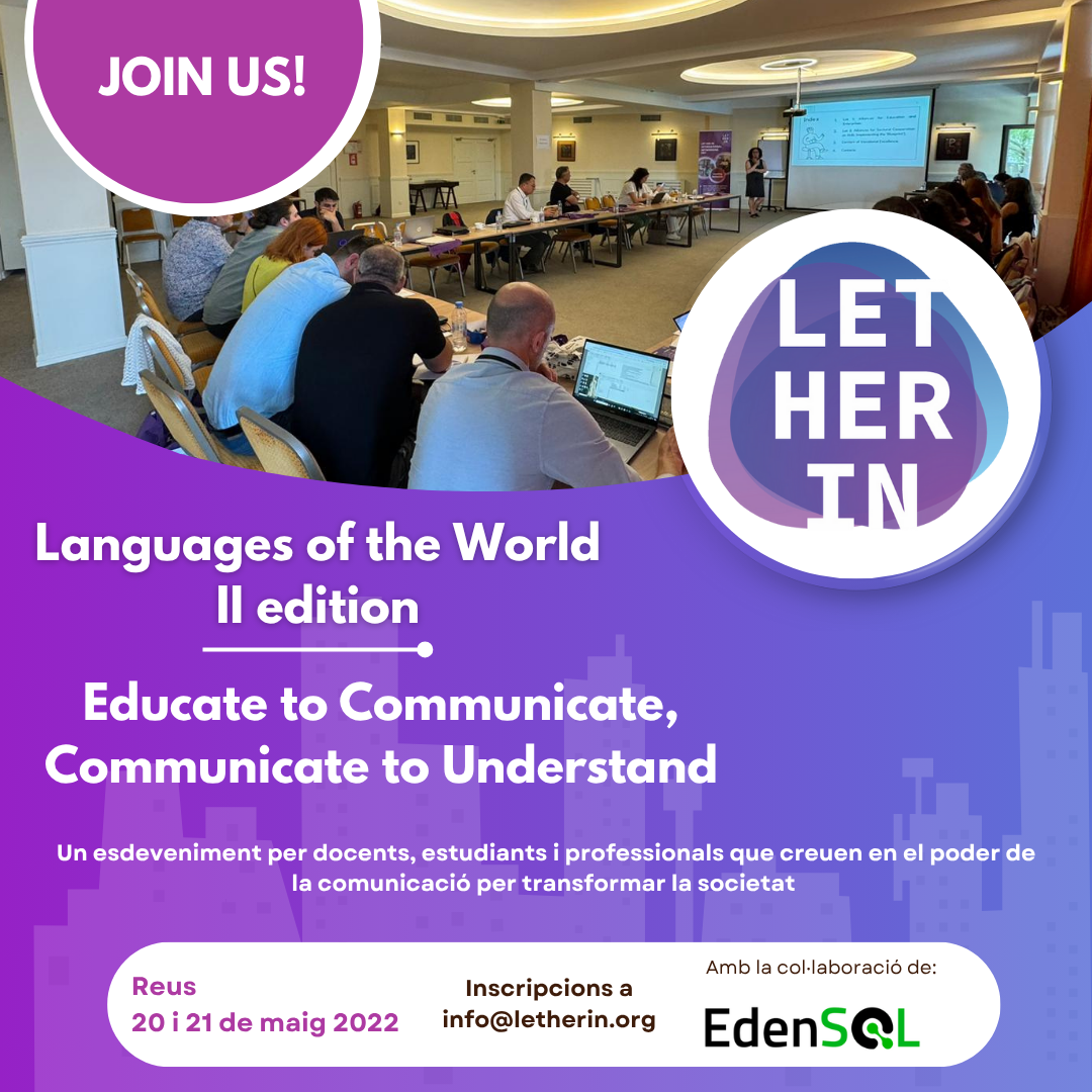 II Jornades “Idiomes del món”: educar per comunicar, comunicar per comprendre